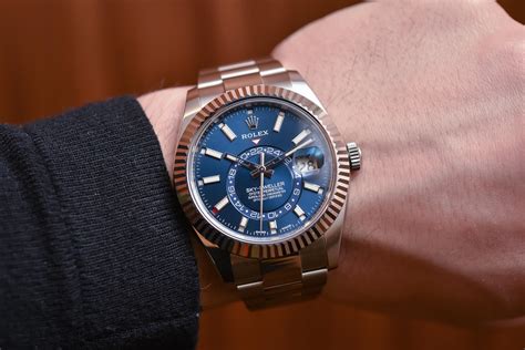 rolex sky dweller specs|rolex sky dweller value.